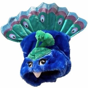 New Blue Peacock Dog Costume